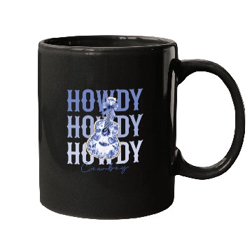 Discover Howdy Cowboy Guitar Mugs