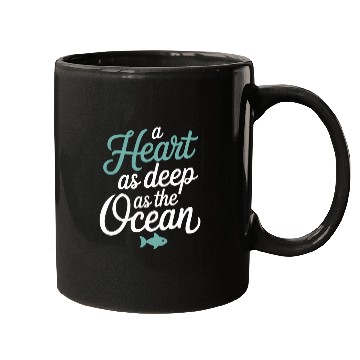 Discover Pisces Zodiac A Heart As Deep As The Ocean Mugs