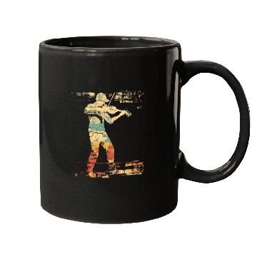 Discover Violin Comic Style Mugs