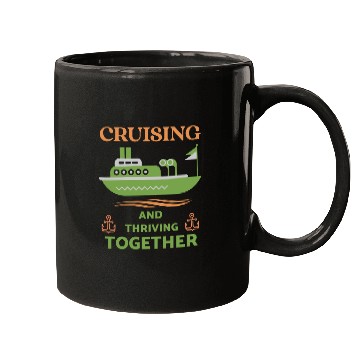 Discover Cruising and Thriving Together Mugs