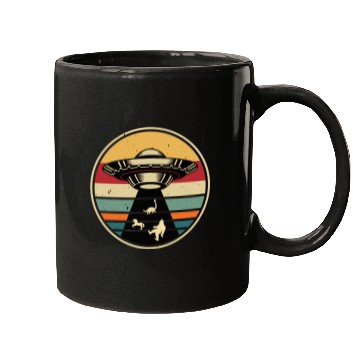 Discover UFO-Bigfoot Nessie Unicorn Mugs