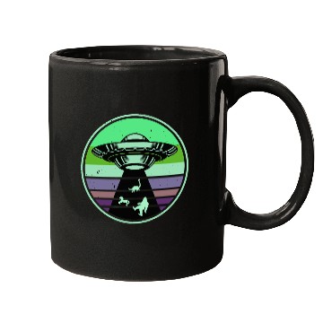 Discover UFO-Bigfoot Nessie Unicorn Mugs
