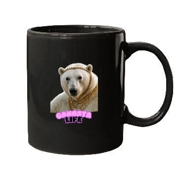 Discover Gangsta Life Polar Bear 5 Mugs