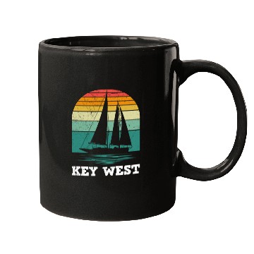 Discover KEY-WEST FLORIDA Sailing Sunshine-State West Keys Mugs