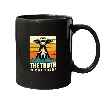 Discover UFO-Bigfoot Yeti Sasquatch Mugs
