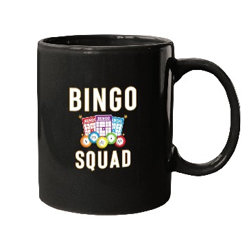 Discover Bingo Squad Bingo Card Player Gift Mugs