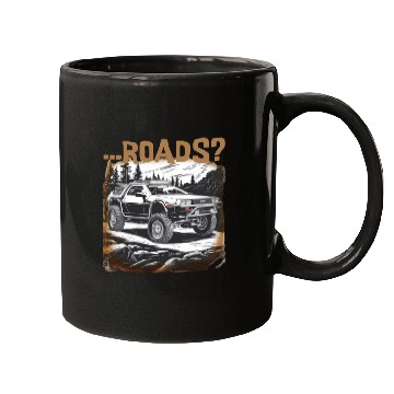 Discover Off-road Delorean Mugs