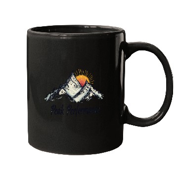 Discover Peak Performance Mountain Sunrise Mugs