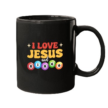 Discover I Love Jesus and Bingo Mugs