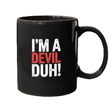 Discover I'm A Devil Duh 12 Mugs