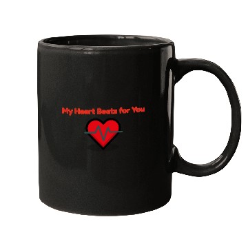 Discover My Heart Beats for You -Funny Doctor Valentine Mugs