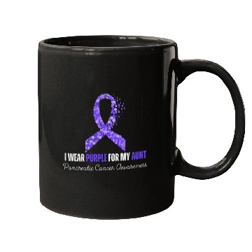 Discover I Wear Purple For My Anut Mugs