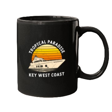 Discover Florida TROPICAL PARADISE KEY-WEST COAST Mugs
