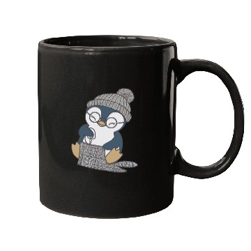 Discover Sewing Penguin Crafting Fun Mugs