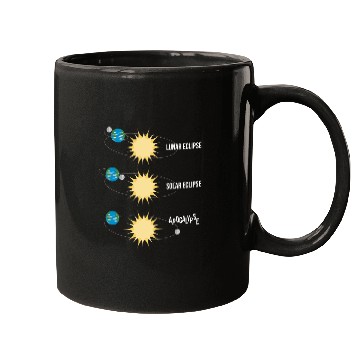 Discover Lunar Eclipse Solar Eclipse Apocalypse Mugs