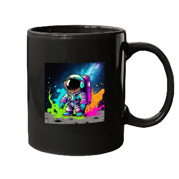 Discover Funky space Mugs