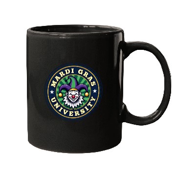 Discover Mardi Gras University Clown Men's Mardi Gras Mugs