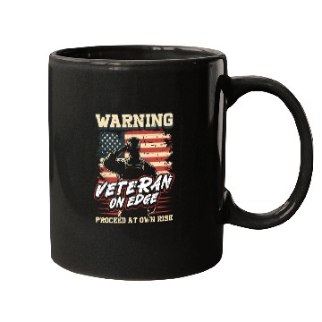 Discover Dysfunctional Veteran Proceed At Own Risk Mugs