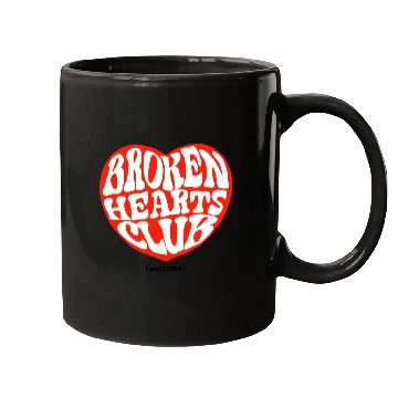 Discover Broken Hearts Club Mugs