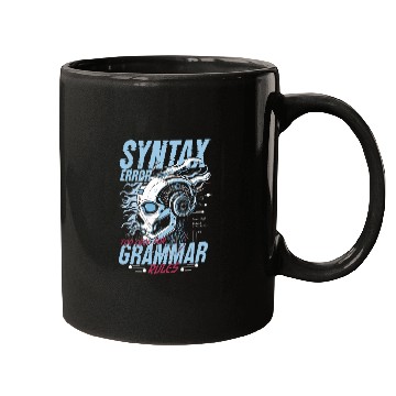 Discover Computer Linguist Syntax Error Mugs