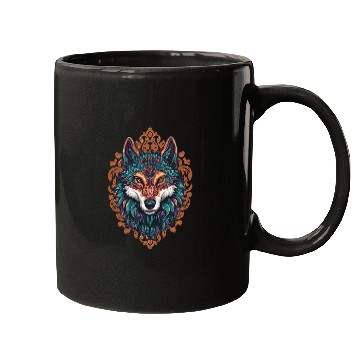 Discover Mystic Wolf – Boho & Mandala Art Mugs