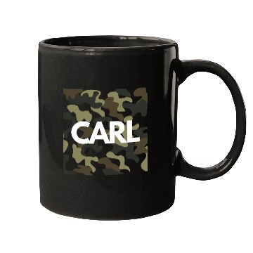 Discover Carl Name Mugs for Men Good Quality Camouflage
