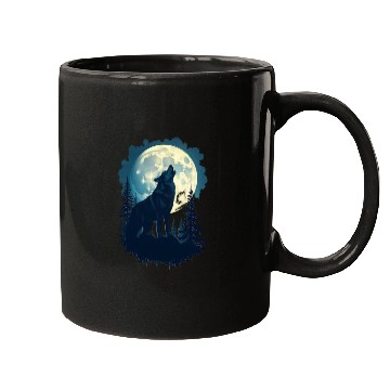 Discover Wolf Mugs