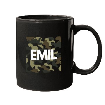 Discover Emil Name Mugs Men Good Quality Camouflage