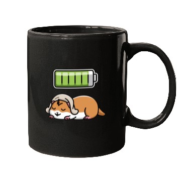 Discover Hamster Sleeping Recharging Night Bedtime Mugs