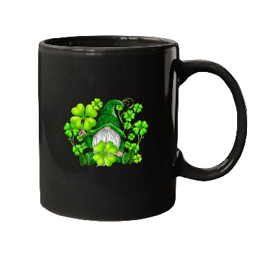 Discover Gnome Tie Dye Shamrock Clover St Patricks Day Mugs
