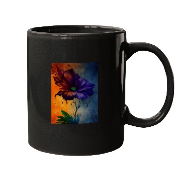 Discover flower abstract Mugs