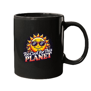 Discover Too Cool for This Planet – Retro Sun Mugs