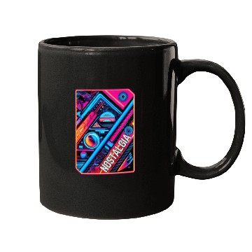 Discover Neon Nostalgia - Vintage vibes Mugs