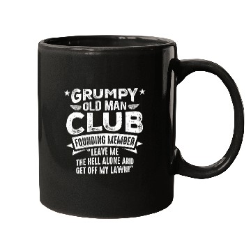 Discover Grumpy Old Man Mugs