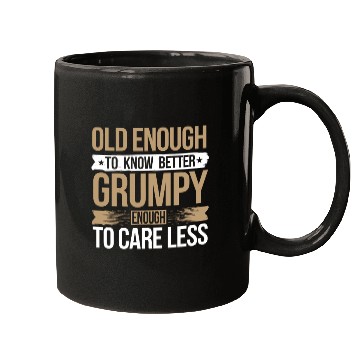 Discover Grumpy Old Man Mugs