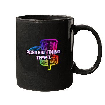 Discover Position Timing Tempo Disc Golf Strategy Golfer Mugs