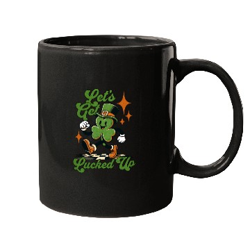 Discover Let's Get Lucked Up Saint Patrick's Day Retro Mugs