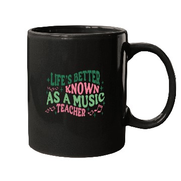 Discover Cute Retro Music Teacher Mugs Gift