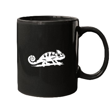 Discover Small Chameleon Dragon With Curled Tail Mugs