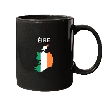 Discover Éire Flag Map Mugs