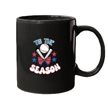 Discover Tis the season - Baseball Mom Theme Mugs