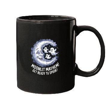Discover Moonlit Mayhem Ghostly Spook Under the Mondlight Mugs