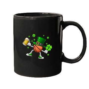 Discover Basketball Drinking Beer St Patrick's Day Mugs
