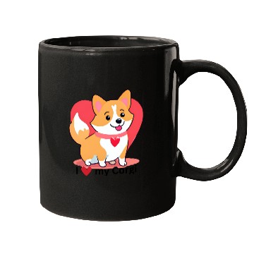 Discover I Love my Corgi Mugs