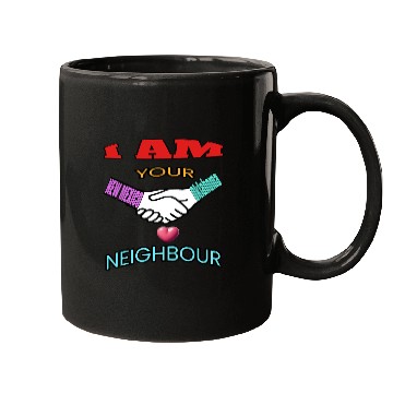 Discover I AM YOUR NEIGHOUR NEW MEXICO AND OKLAHOMA Mugs