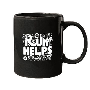 Discover Rum Helps 8 Mugs