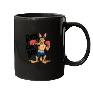 Discover Roos Can Box Kangaroo Boxing Fun for Kangaroo Mugs
