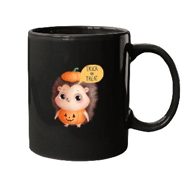 Discover Trick or Treat - Halloween Hedgehog Mugs