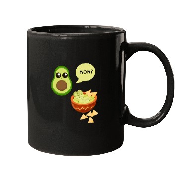 Discover Avocado Guacamole Mom funny Mugs