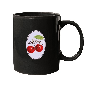 Discover Cherry Girl Vintage Design Mugs